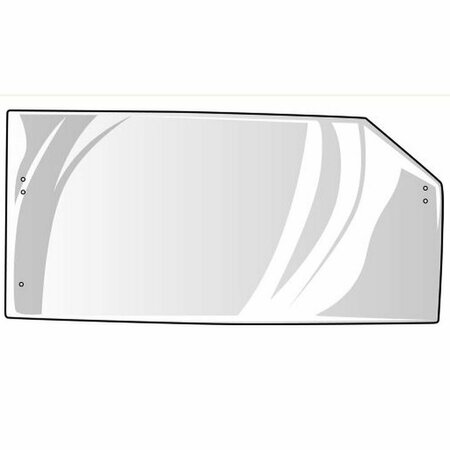 AFTERMARKET Rear Window Cab Glass CAH40-0012